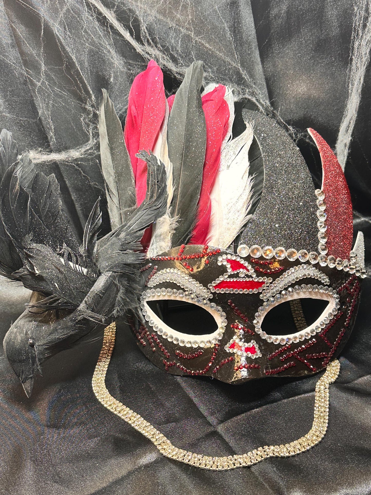 Feathered mask: The Witch’s Coven