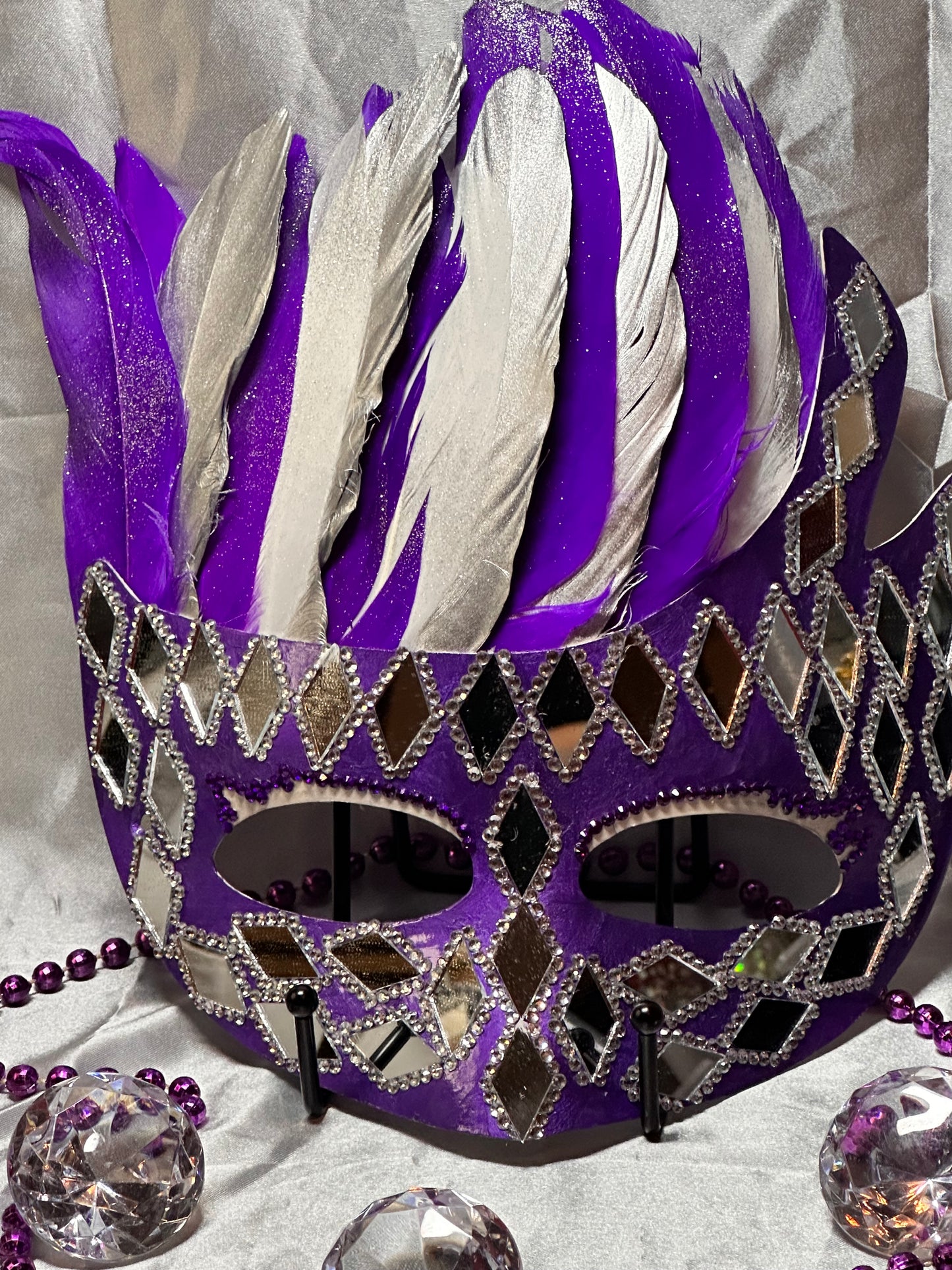 Feathered Mask: Diamond in the rough