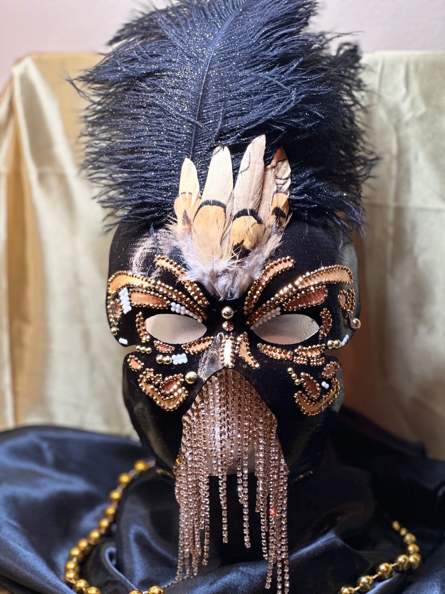 Masquerade mask: Monarch Butterfly
