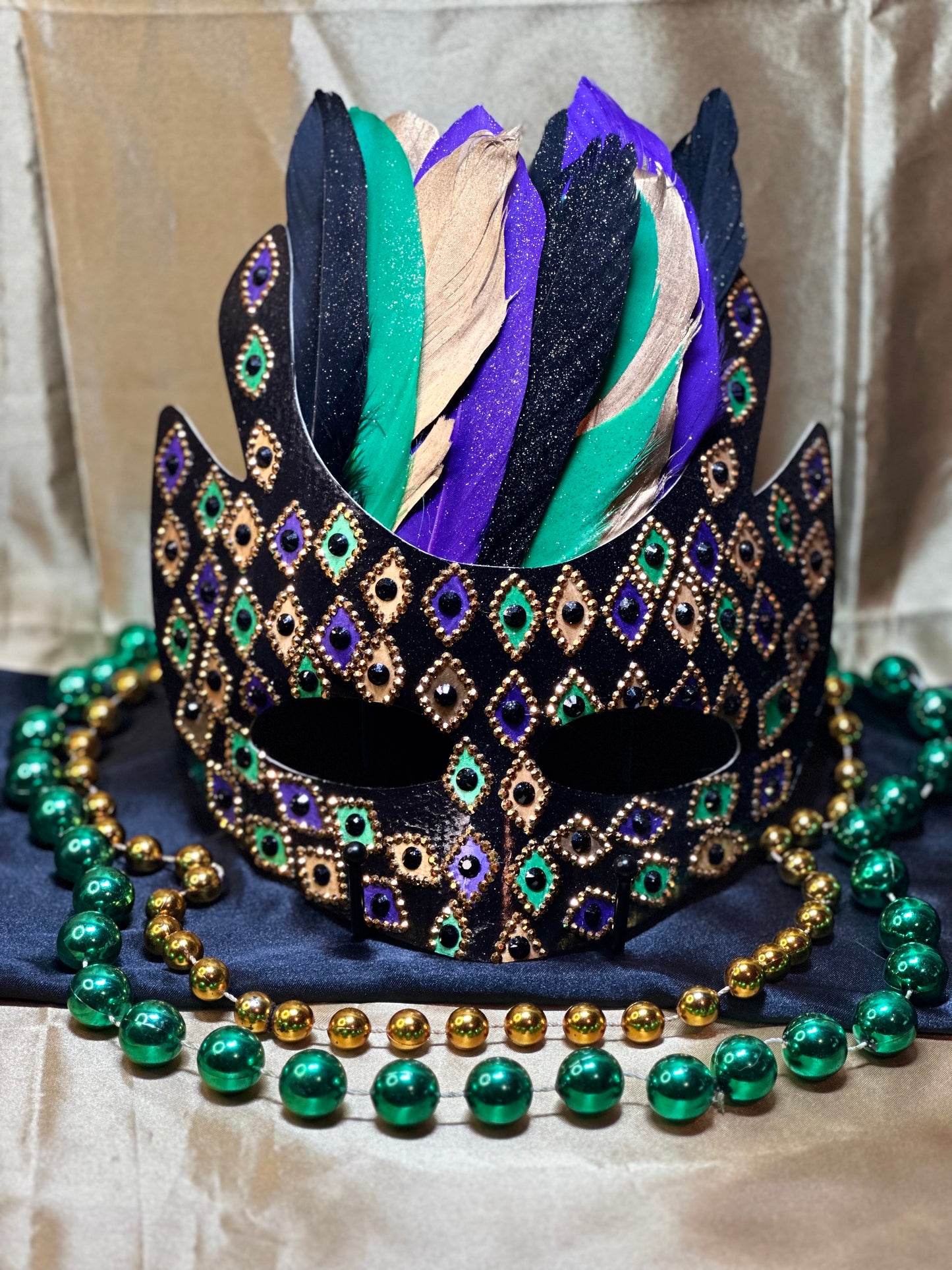 Masquerade mask: Mardi Gras Devilry