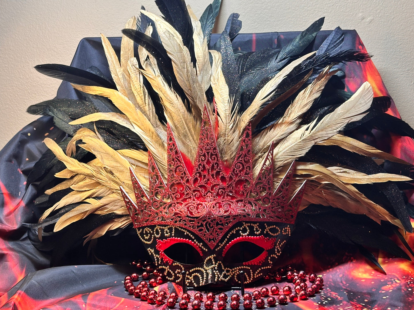 Vegas-style masquerade mask: The Tenth Circle