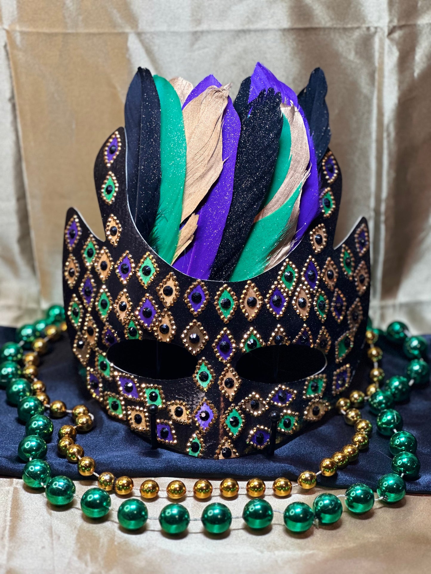 Masquerade mask: Mardi Gras Devilry