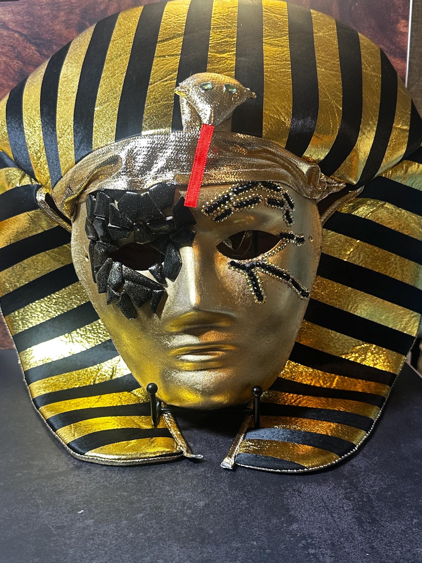 Rameses Mask with Hat Topper Option