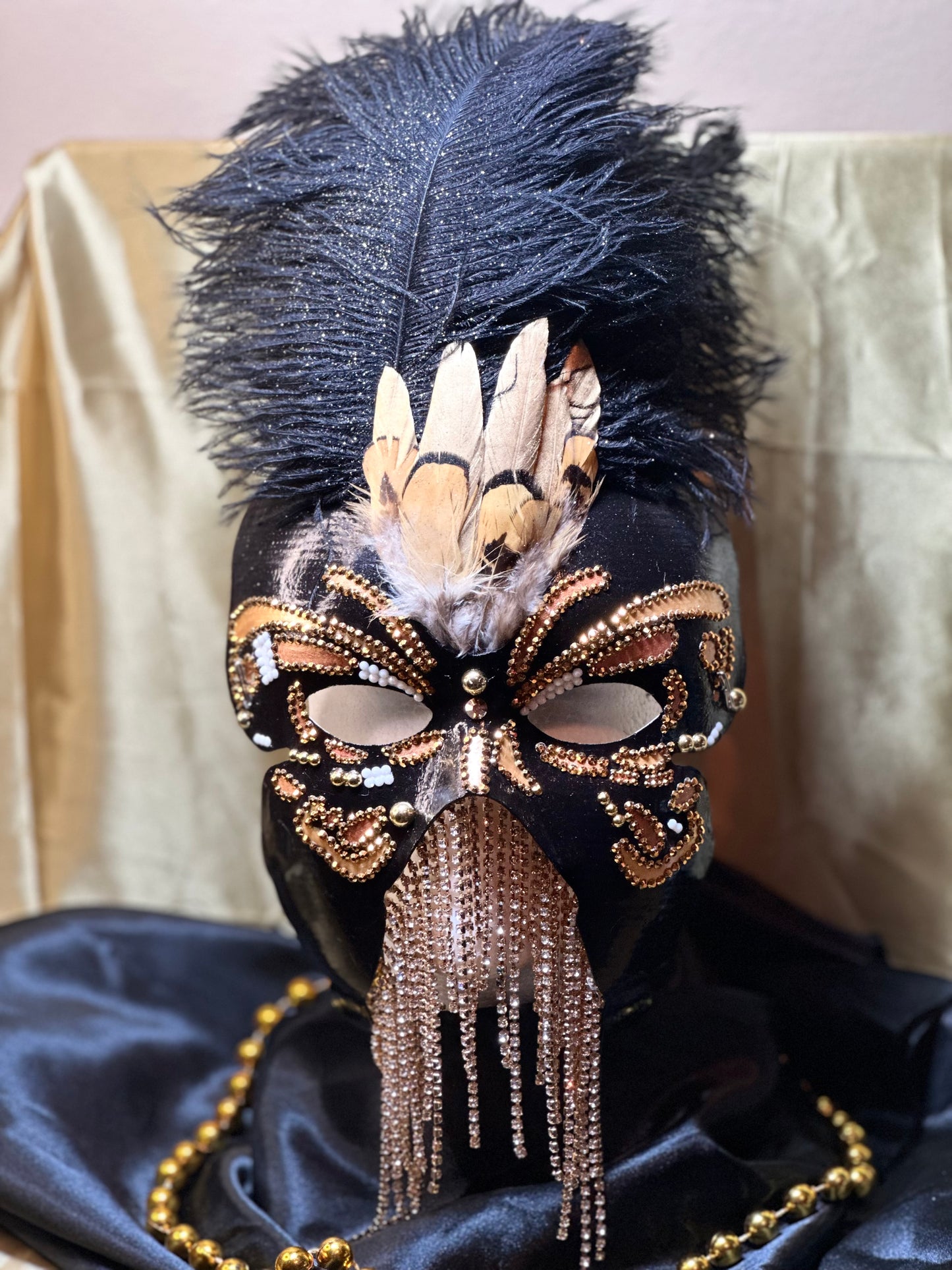 Masquerade mask: Monarch Butterfly