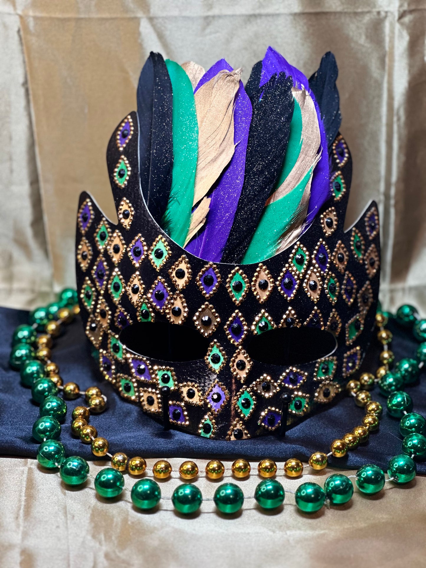 Masquerade mask: Mardi Gras Devilry