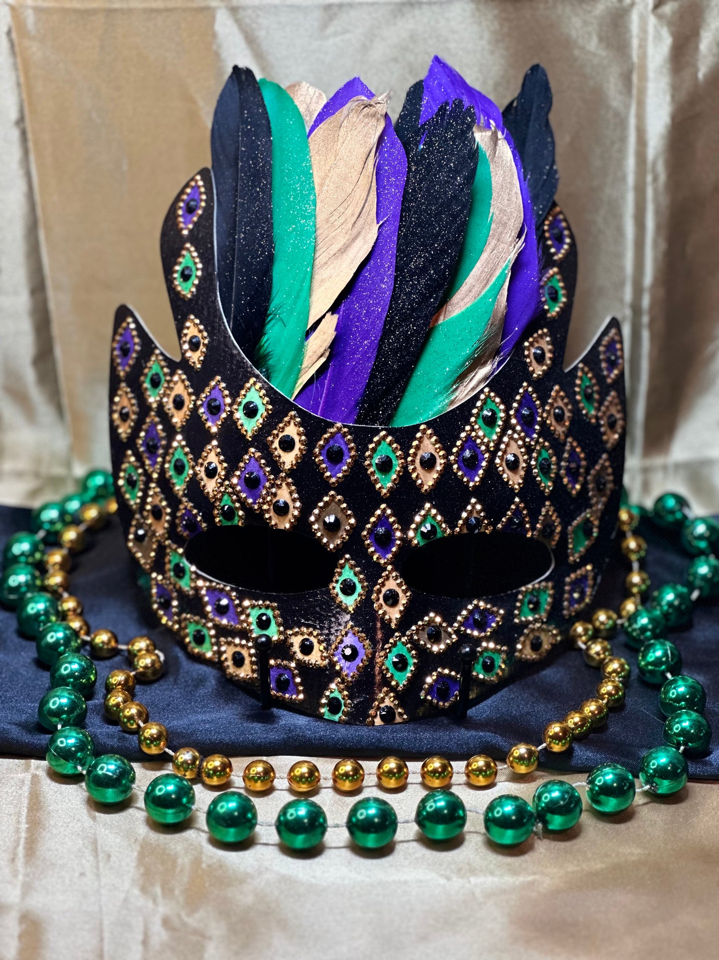 Masquerade mask: Mardi Gras Devilry