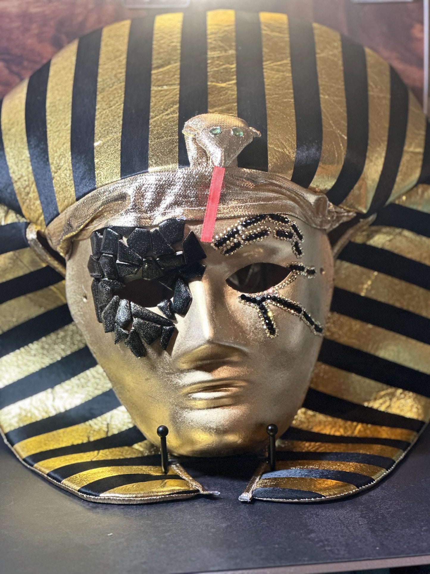 Rameses Mask with Hat Topper Option
