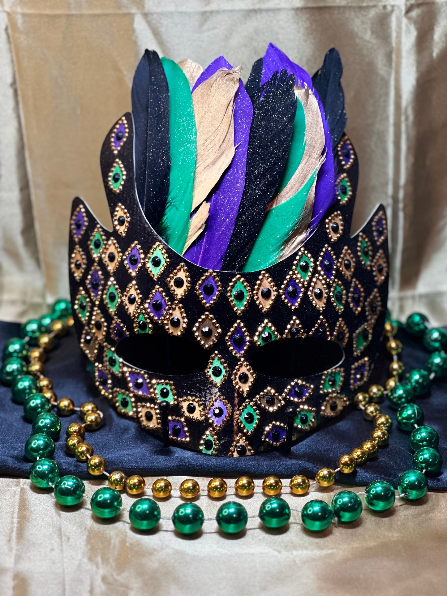 Masquerade mask: Mardi Gras Devilry