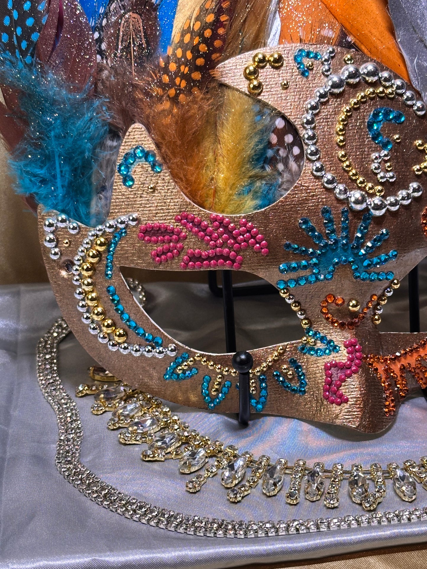 Feathered Mask: Bohemian Goddess