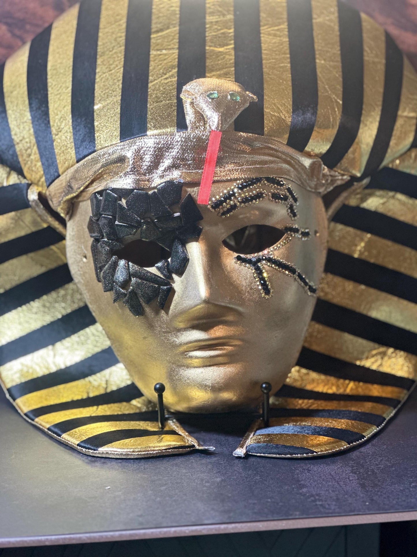 Rameses Mask with Hat Topper Option