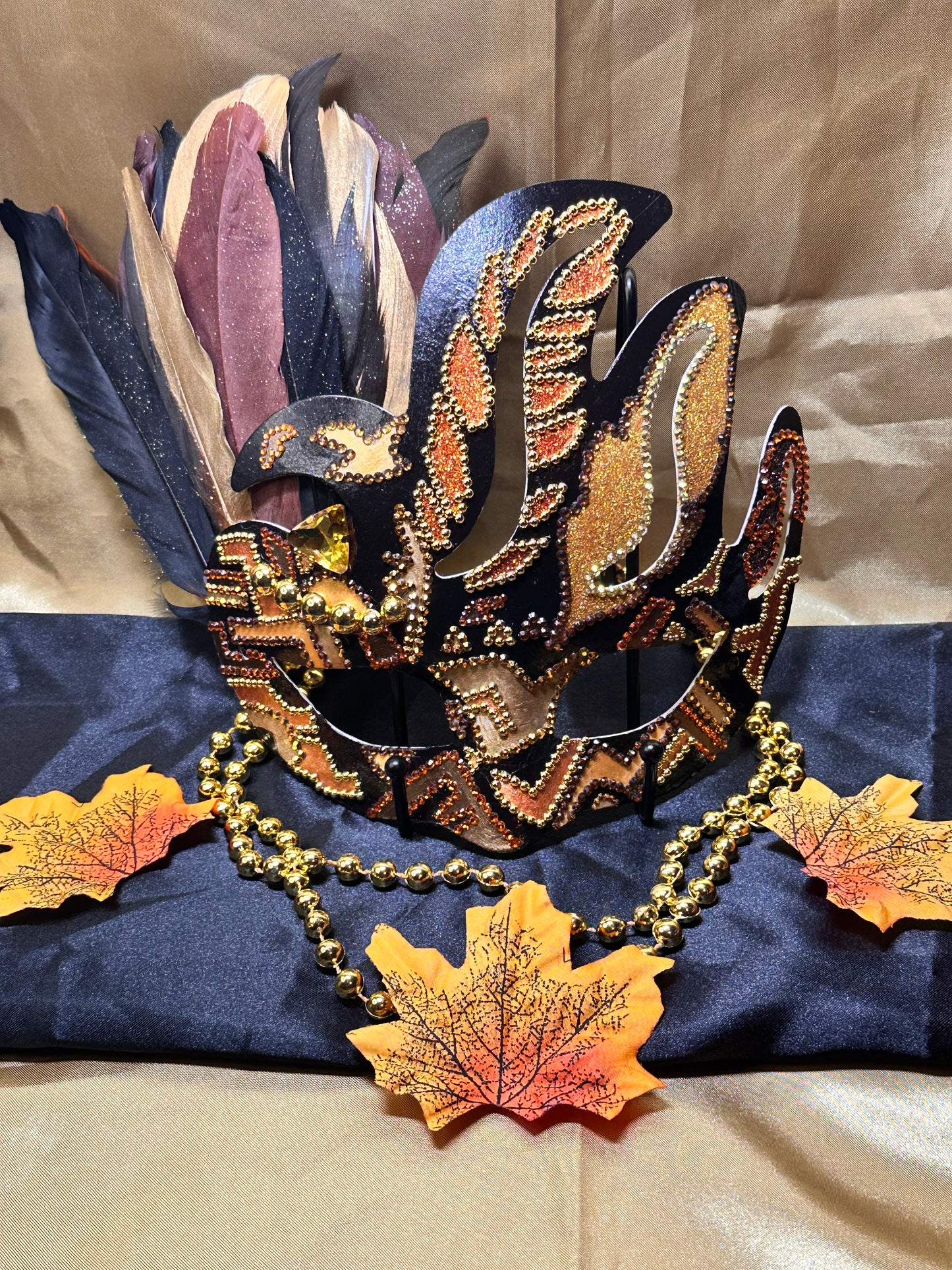 Feathered mask: Pocahontas