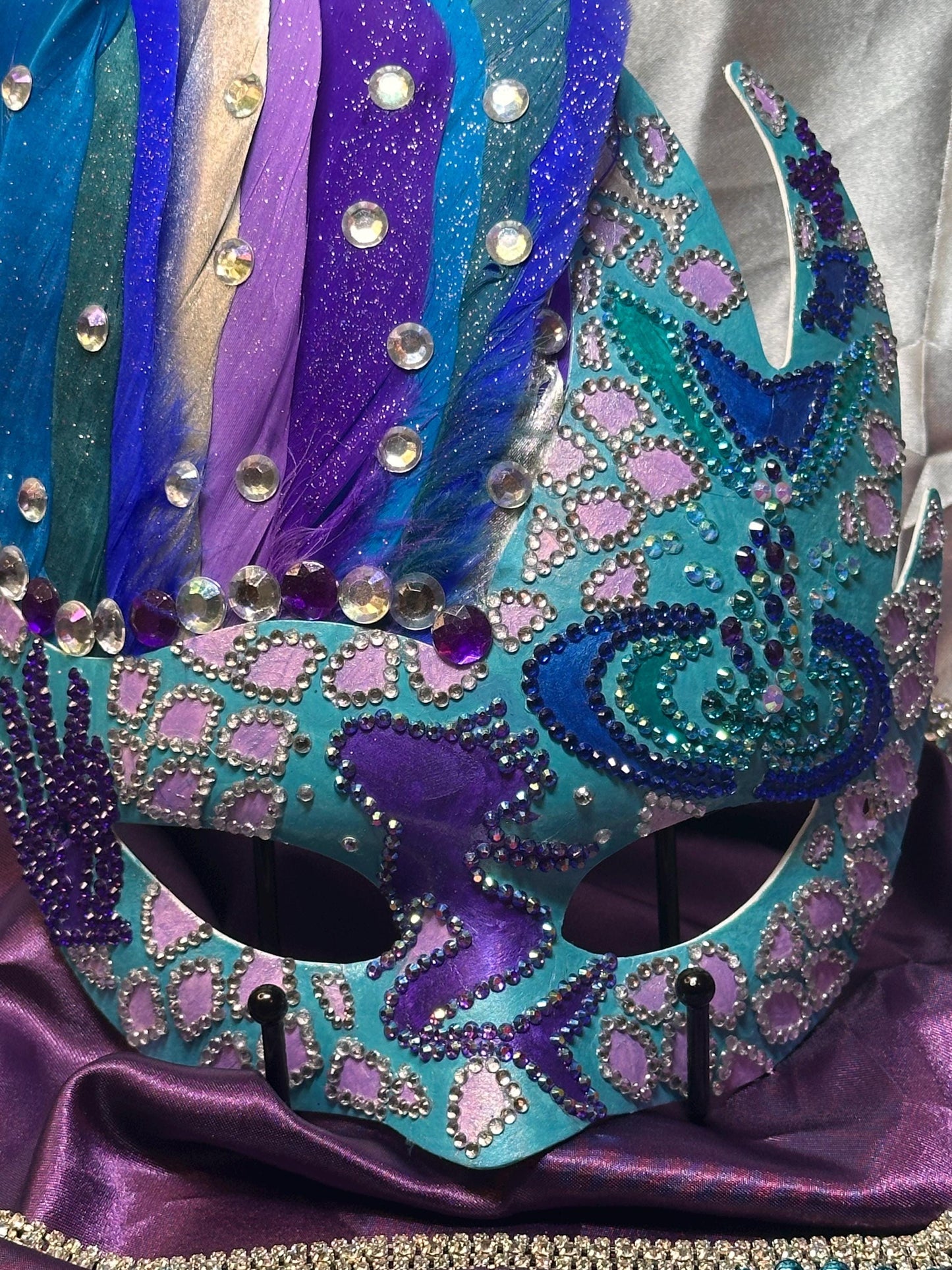 Feathered mask: Mermaid's Cove