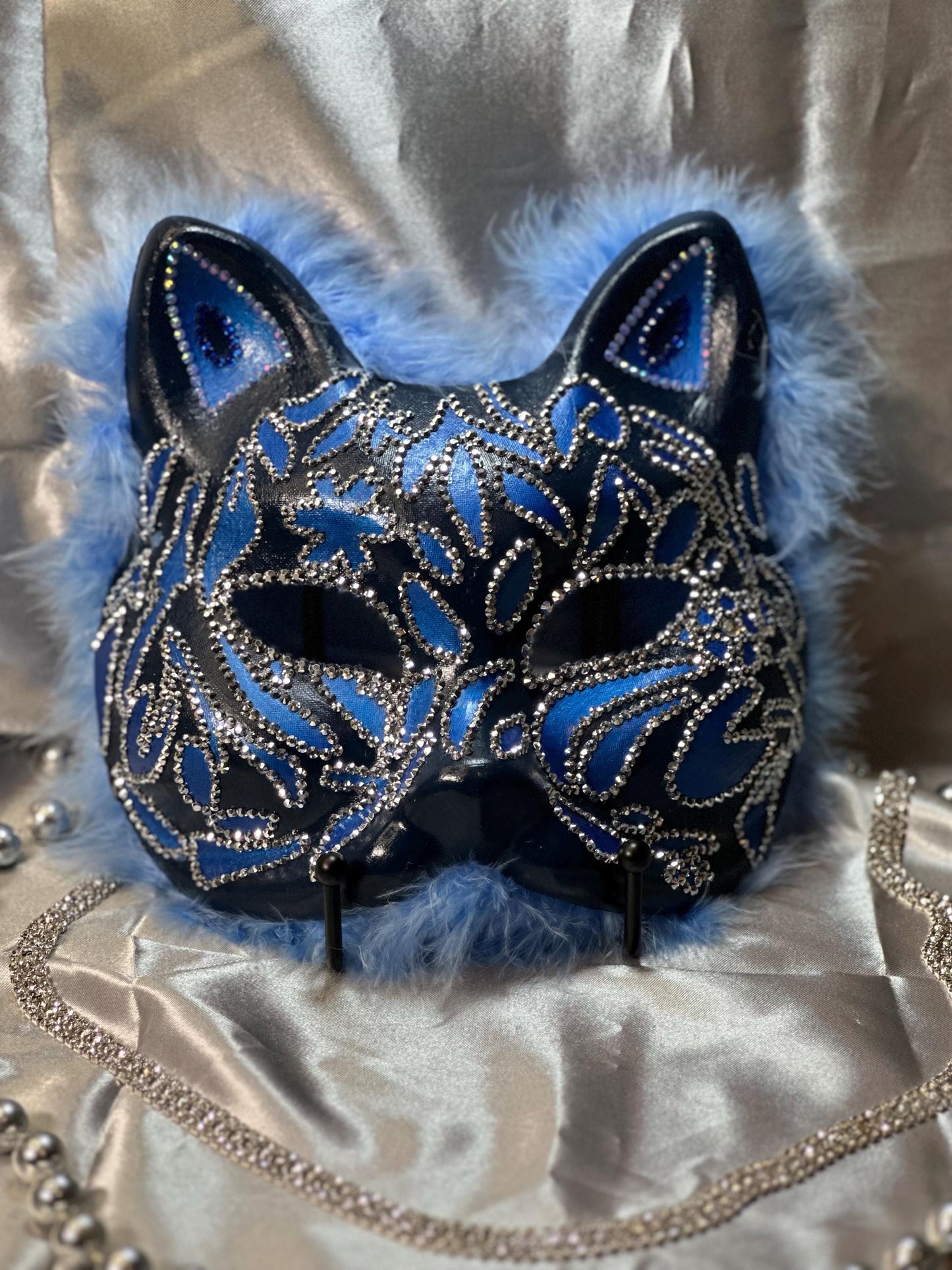 Cat Mask: Blue Lagoon Home Decor