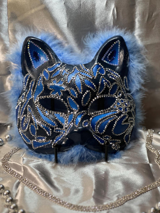 Cat Mask: Blue Lagoon Home Decor
