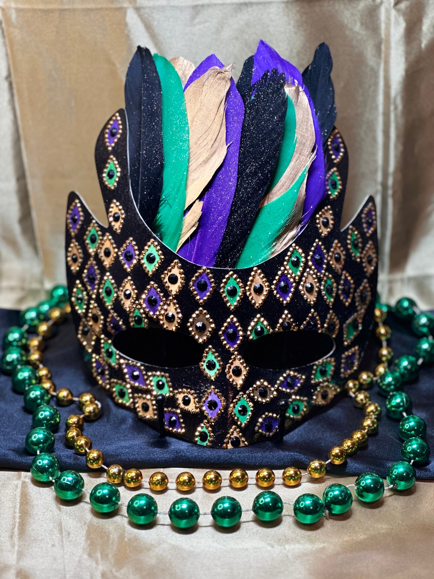 Masquerade mask: Mardi Gras Devilry