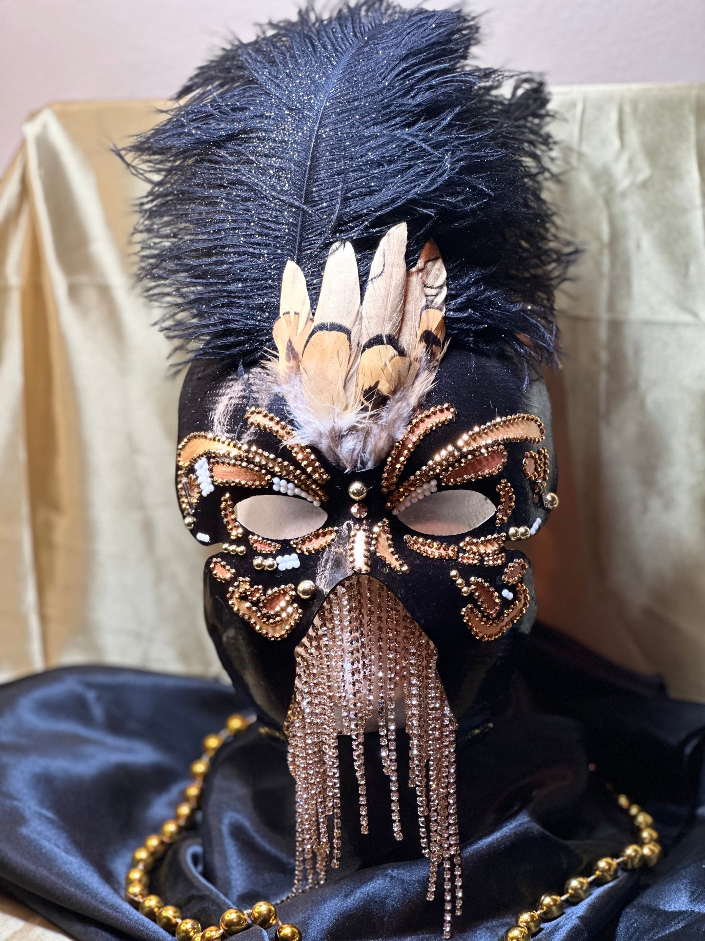Masquerade mask: Monarch Butterfly