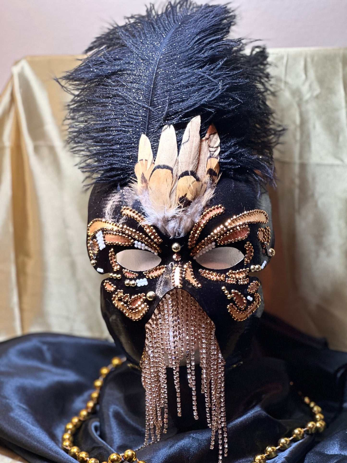 Masquerade mask: Monarch Butterfly