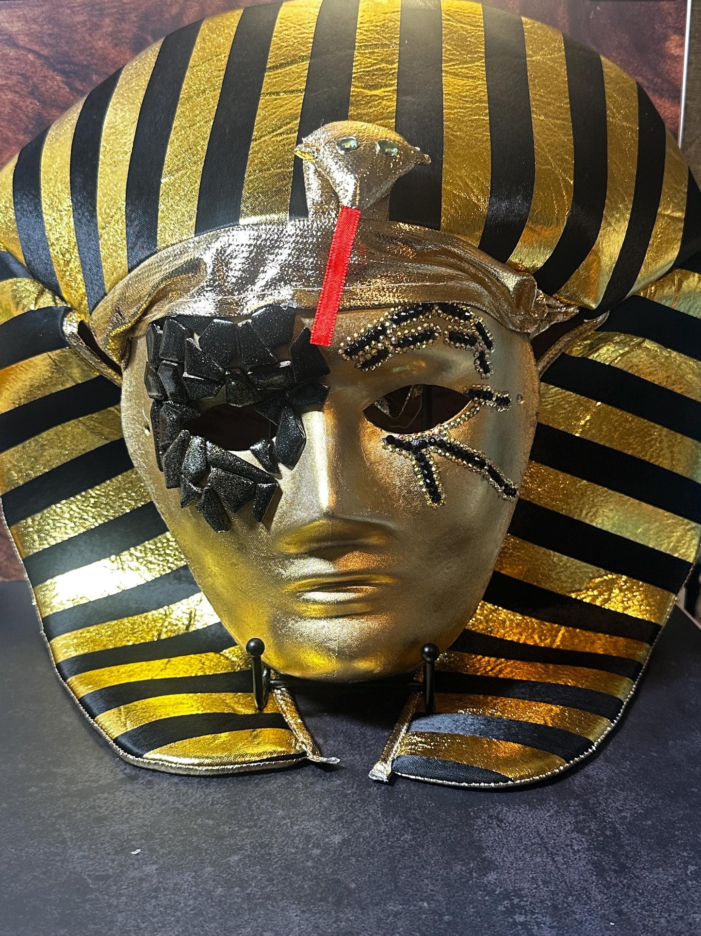 Rameses Mask with Hat Topper Option