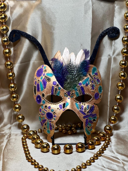 Mardi Gras Butterfly