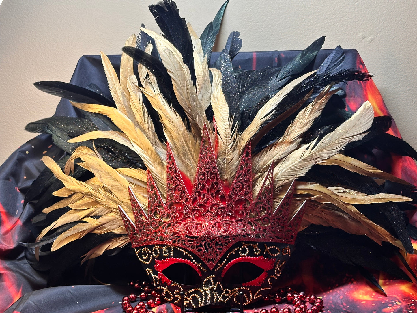 Vegas-style masquerade mask: The Tenth Circle