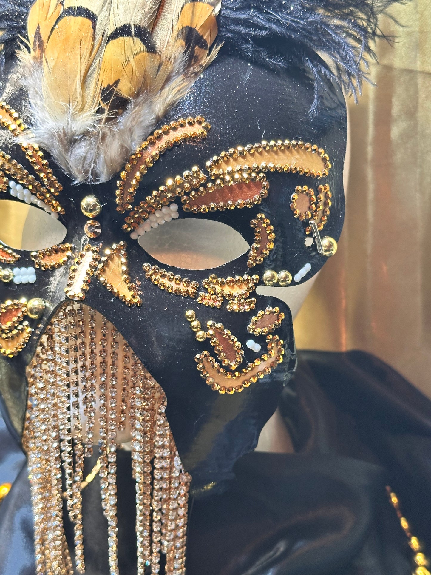 Masquerade mask: Monarch Butterfly