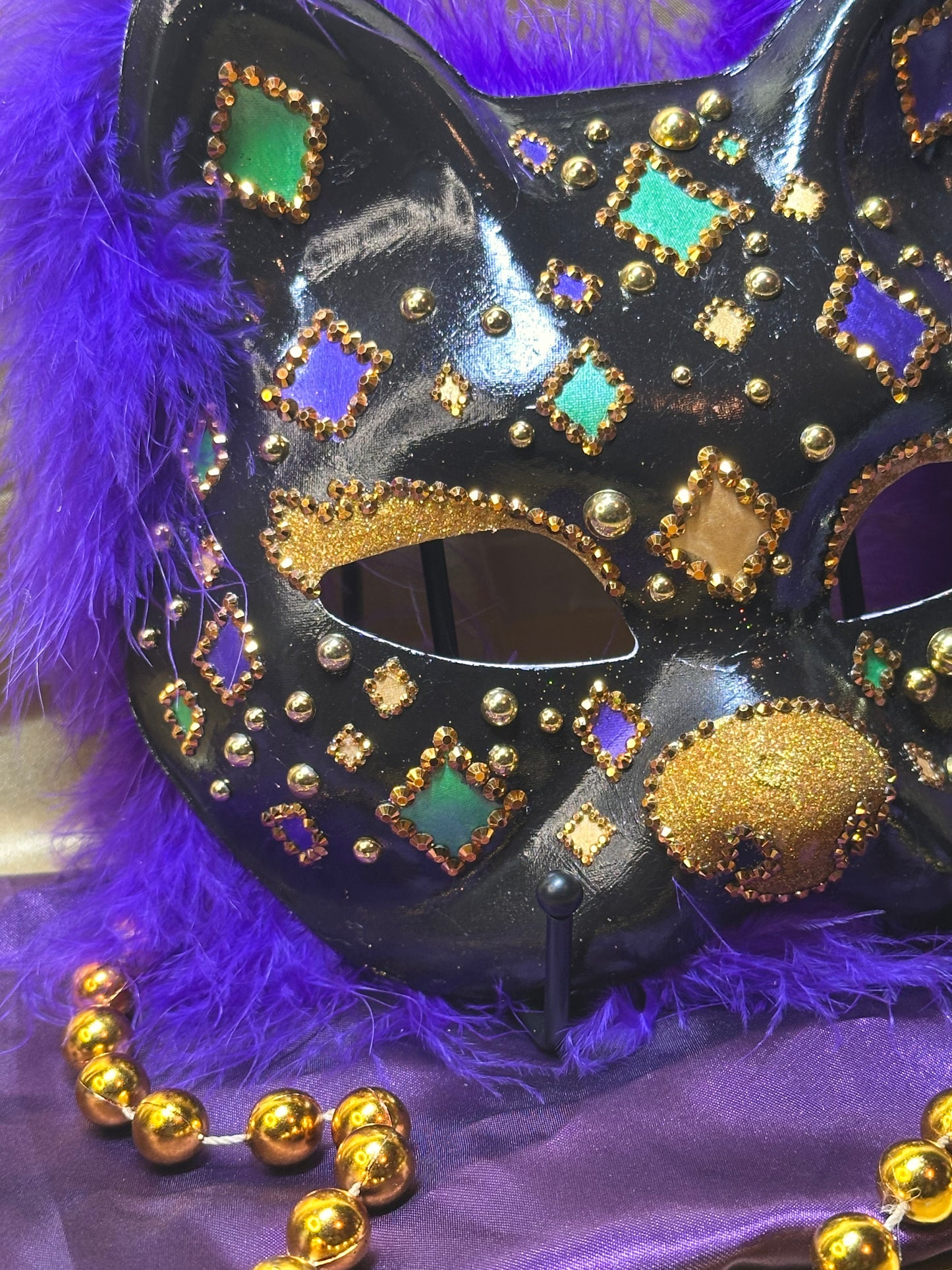Mardi Gras Mask: Mardi Gras Meow