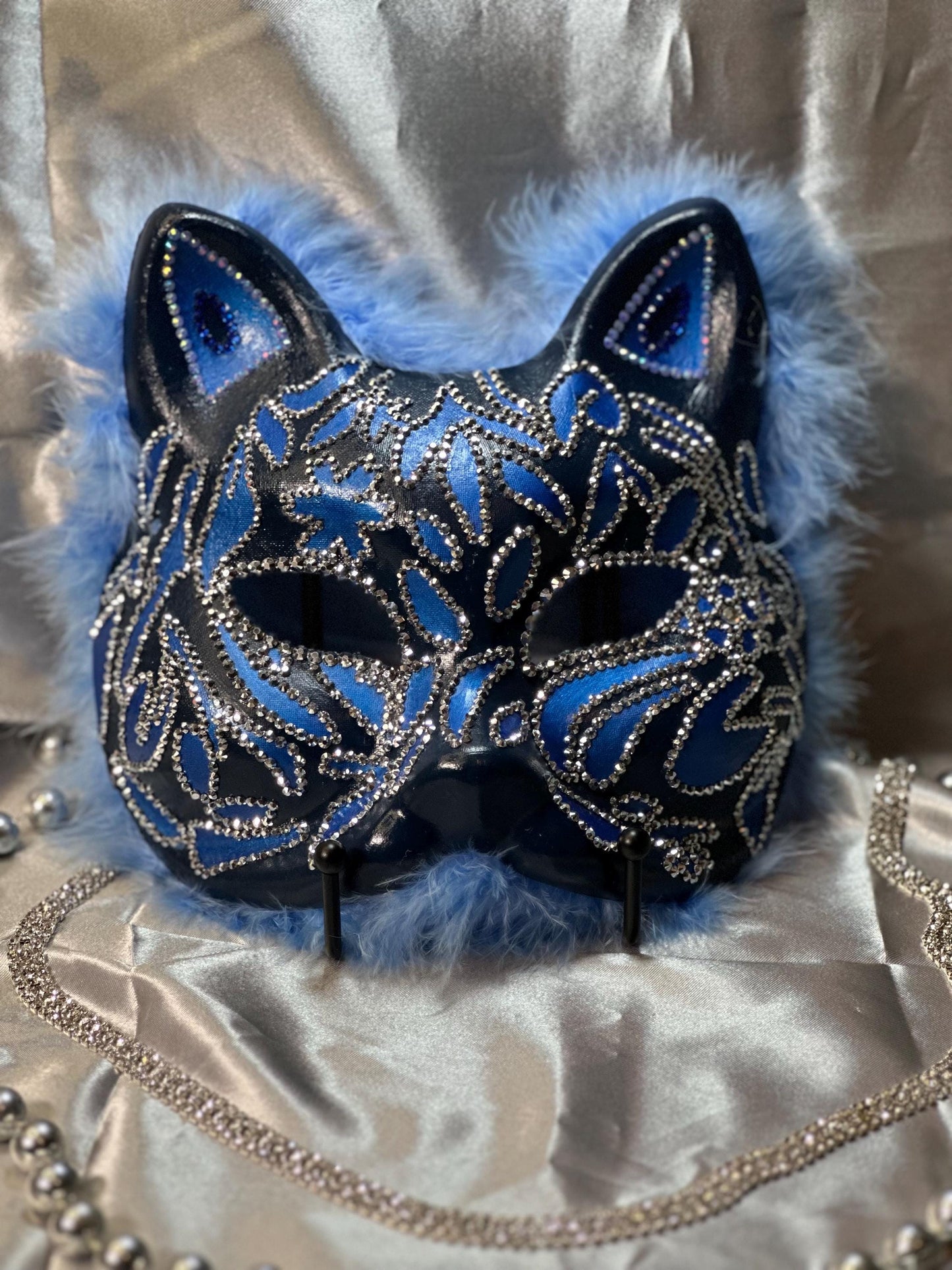 Cat Mask: Blue Lagoon Home Decor
