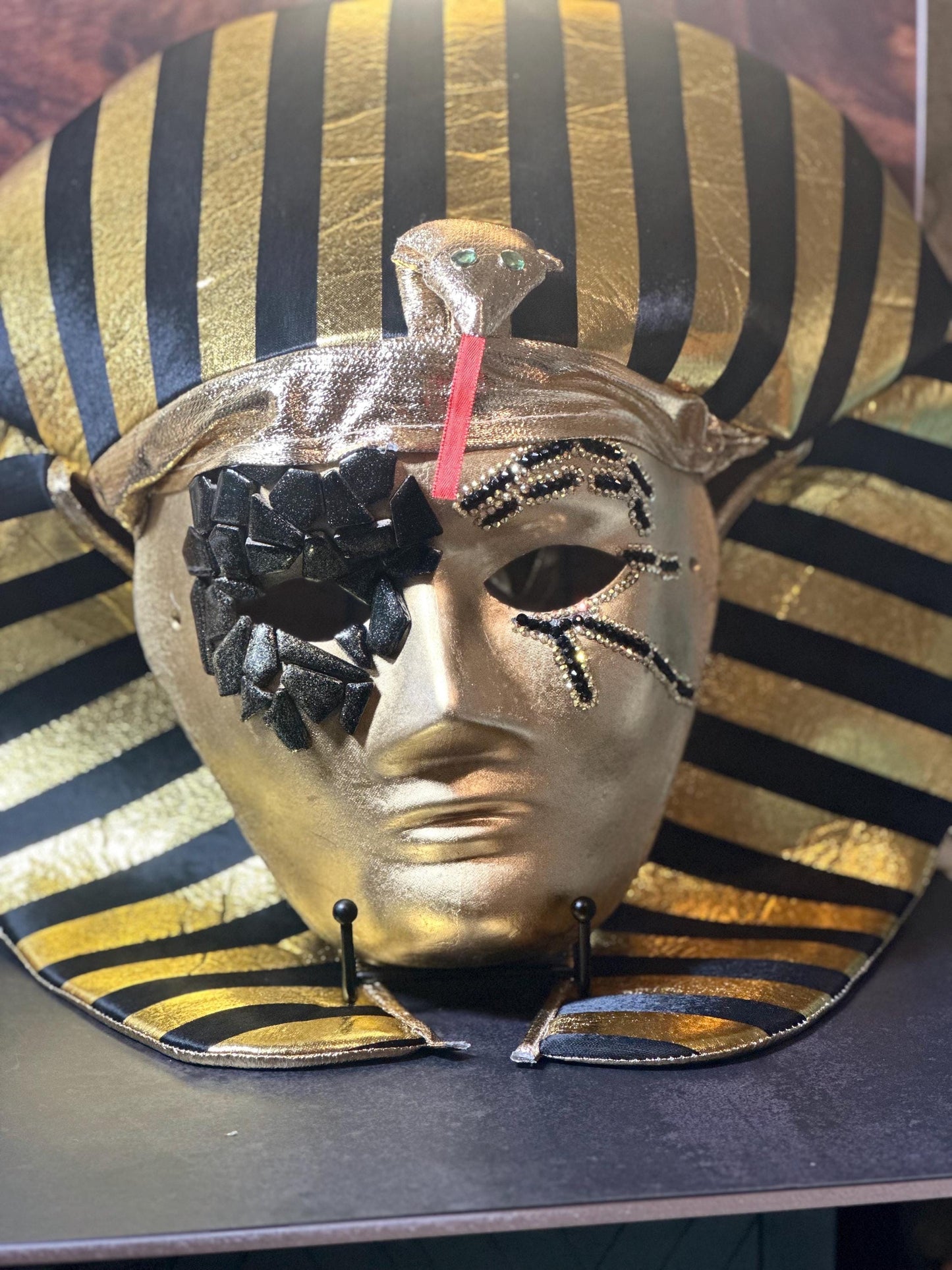 Rameses Mask with Hat Topper Option