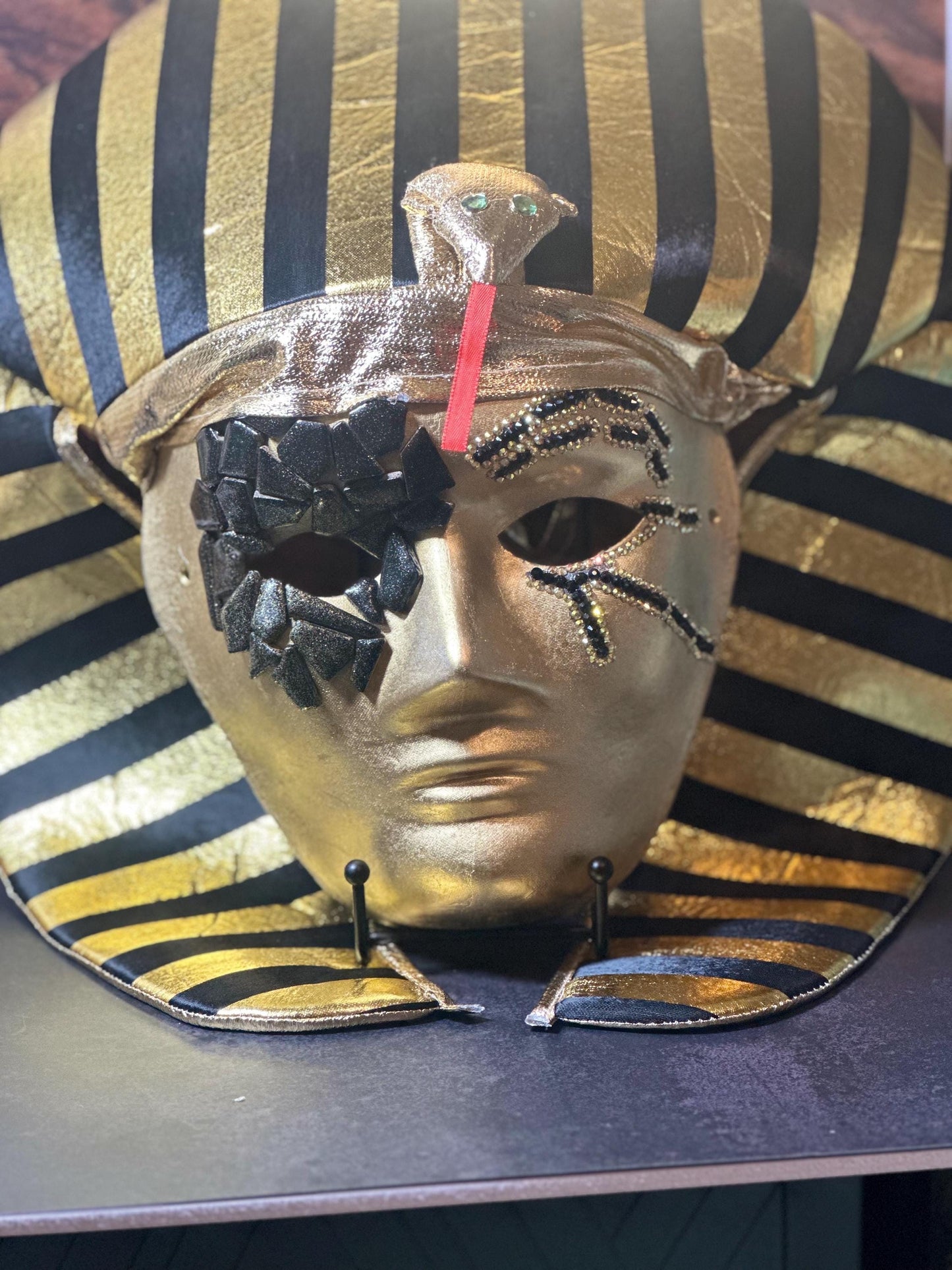 Rameses Mask with Hat Topper Option