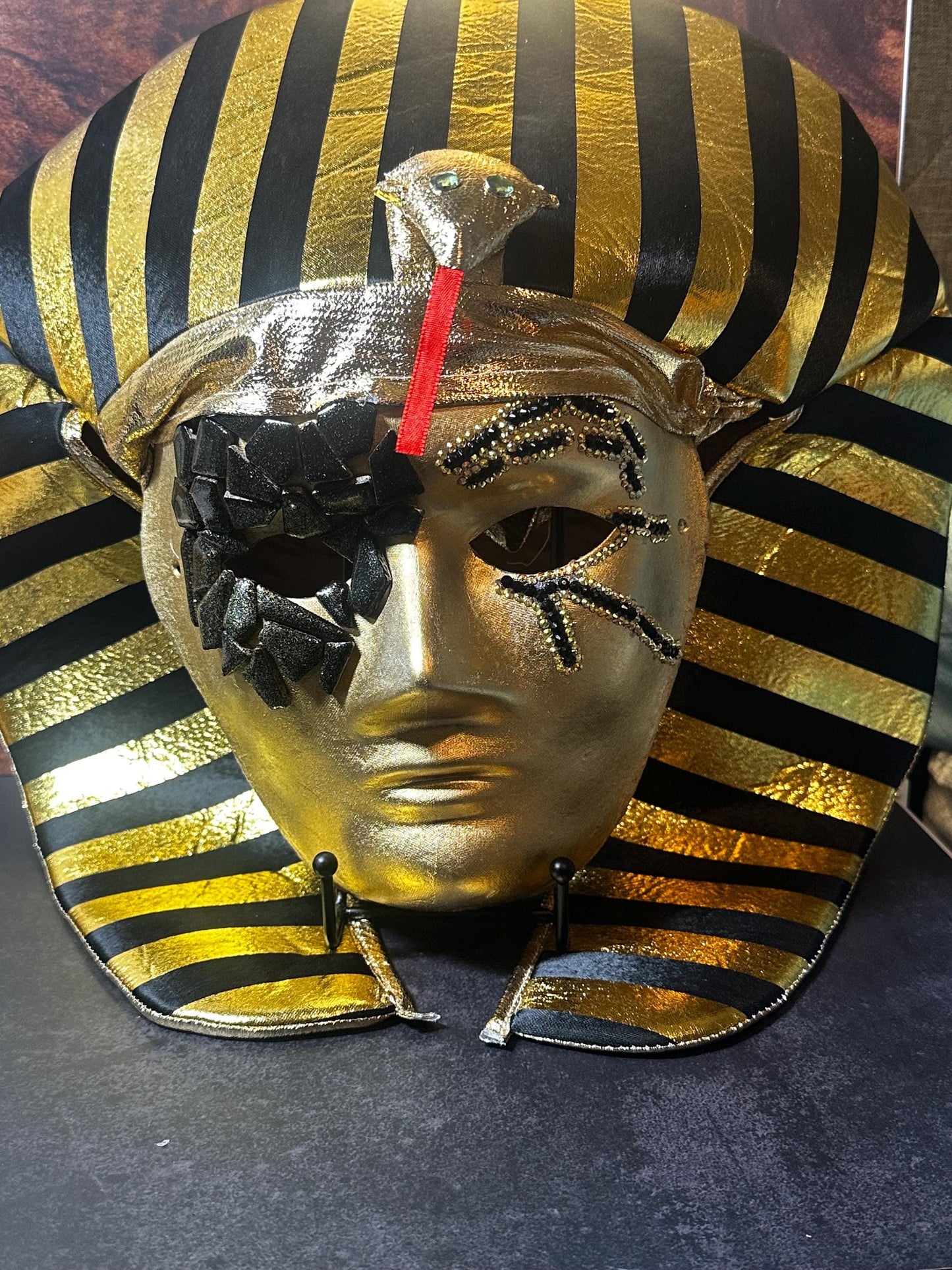 Rameses Mask with Hat Topper Option