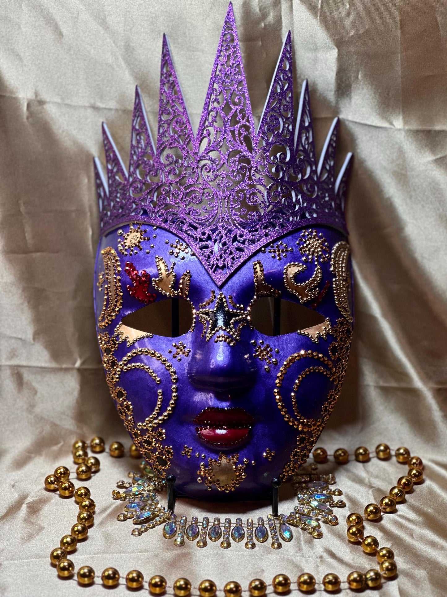 The Greek Goddess Hecate. Masquerade mask