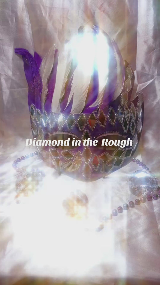 Feathered Mask: Diamond in the rough